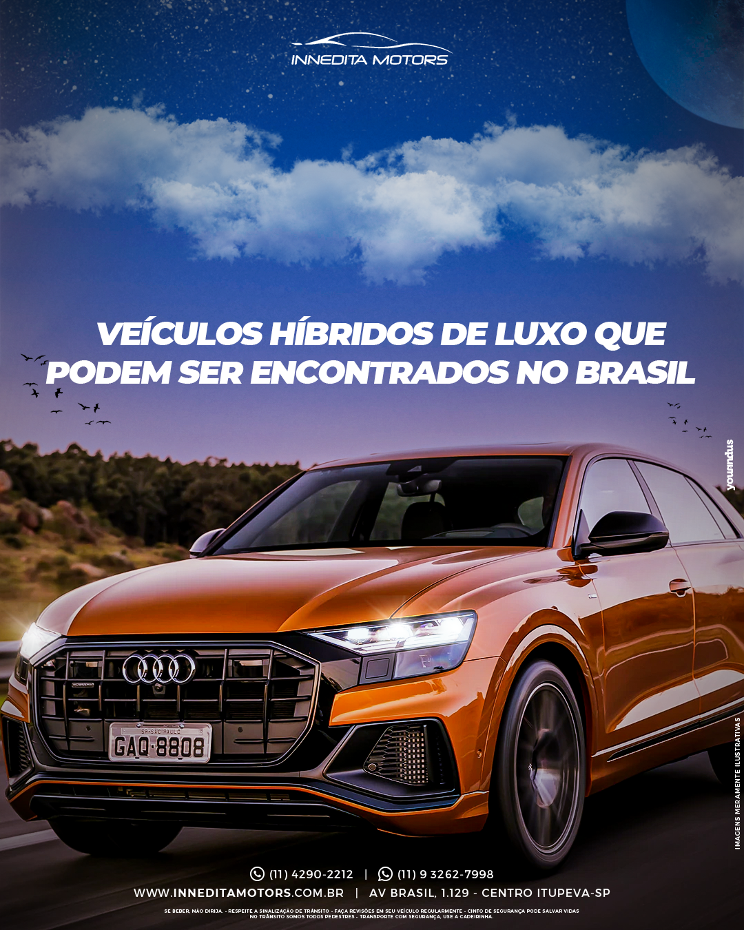 Veículos Híbridos de Luxo no Brasil: conheça os modelos encontrados por aqui!
